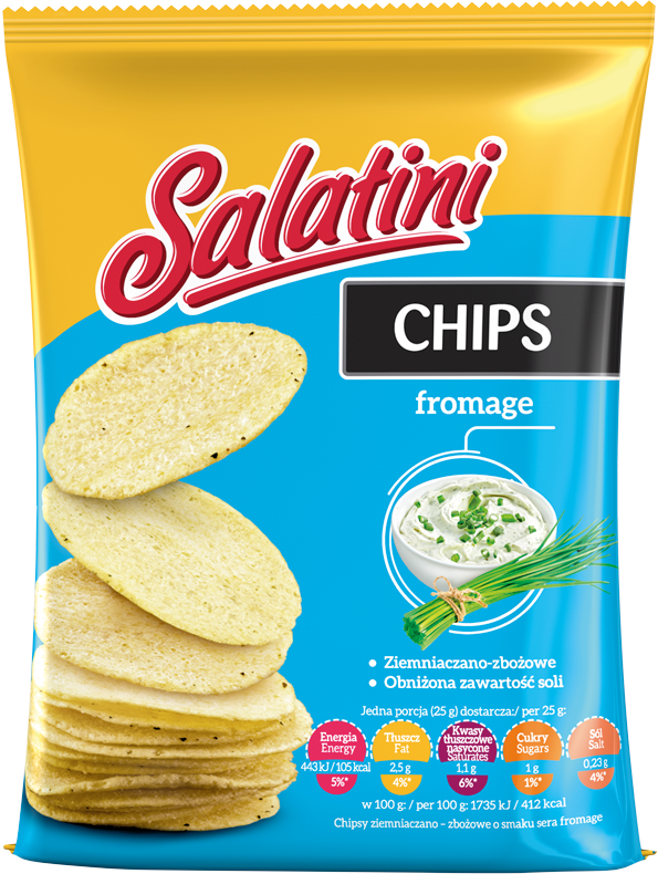 SALATINI CHIPS FROMAGE 