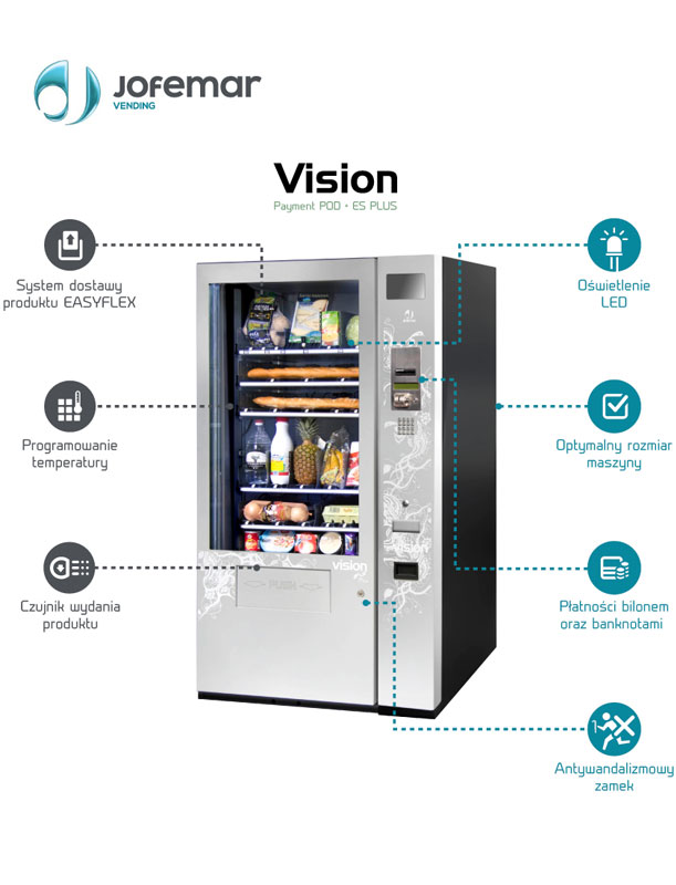 Jofemar Payment POD + Vision ES Plus