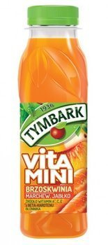 TYMBARK VITAMINI SAFT PFIRSICH - KAROTTE - APFEL 300ML X 12PC.