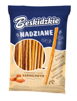 STICKS BESKIDZKI GEFÜLLTE KARAMELL 100G - 16 STÜCK.