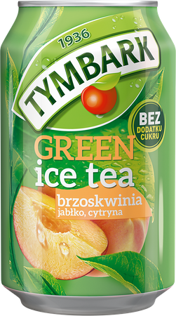 GRÜNER EISTEE TYMBARK PFIRSICH DOSE 330ML X 12 STK.