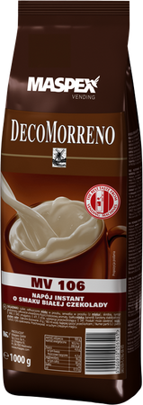 DECOMORRENO WEISSE SCHOKOLADE MV 106 1 KG