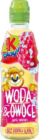 CUBUS PLAY WASSER & OBST APFEL - HIMBEERE 400ML X 12 STÜCK