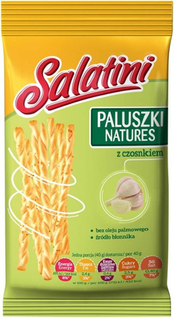 SALATINI NATURES STICKS MIT KNOBLAUCH 40G X 42PCS.