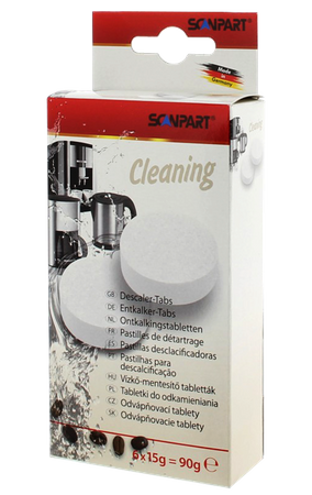 ENTKALKUNGSTABLETTEN FÜR KAFFEEMASCHINEN - 6 STÜCK