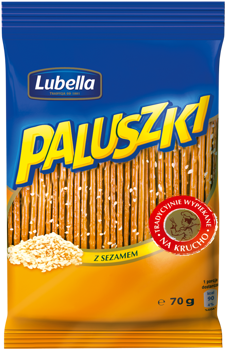 LUBELLA STICKS MIT SESAM 70G X 25PCS.