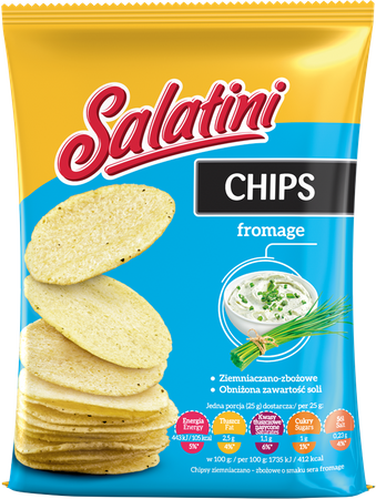 SALATINI CHIPS FROMAGE 25G X 16 Stück