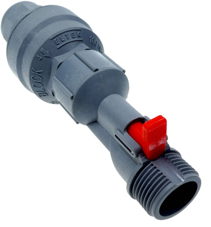 ELTEK WASSERSPERRVENTIL + RÜCKSTELLVORRICHTUNG (KOMPLETT)